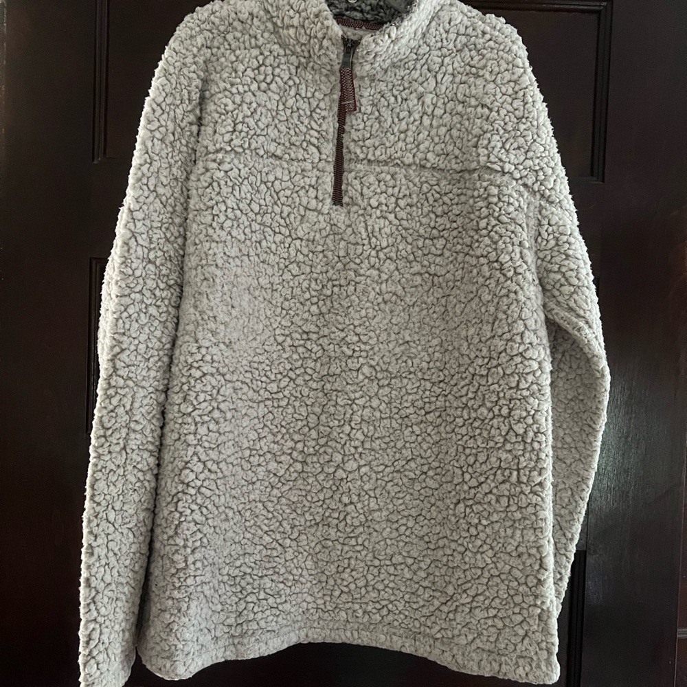 True Grit Gray Sherpa Jacket